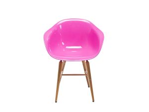 KARE Design :: Krzesło Forum Wood Pink - Wood Pink || różowy