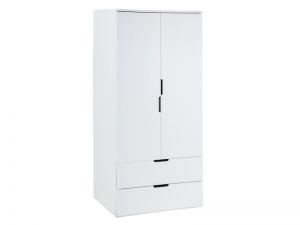 Biała szafa Domino 1