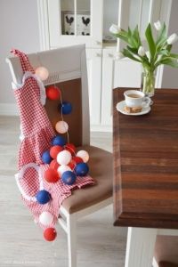 Cotton Ball Lights : Navy 50 kul - 50 kul