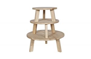 WOOOD :: STOLIK RHONDA DĘBOWY 60 CM - stolik 60cm (DĄB)