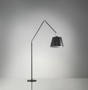 Artemide :: Tolomeo Mega Terra Black z abażurem \'36 cm - 36 czarna włącznik