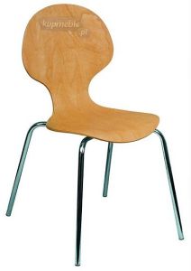 Krzesło sklejkowe Amadeo Wood