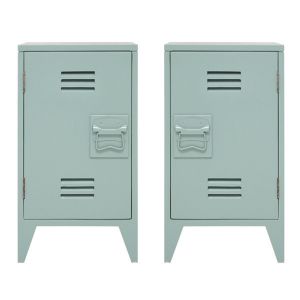 Hk Living :: Szafka nocna (2 set) - zielony || zielone
