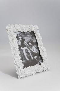 KARE Design :: Ramka Rose biała - Kare design :: Ramka Rose biała || biały || Silver