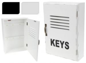 Półka na klucze KEYS biała