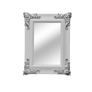 KARE Design :: Lustro Ornament Shiny White 78 x 58 cm