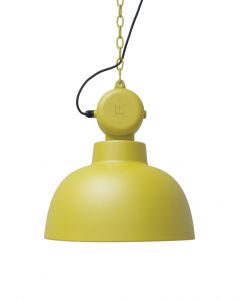 HK Living :: Lampa Wisząca Factory M Żółty Mat