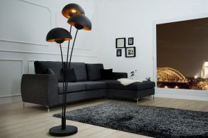 Lampa podłogowa Renoxe 170 cm trzy klosze
