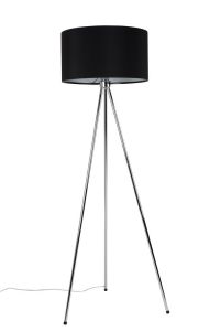 Zuiver :: Lampa Podłogowa Twist Czarna - czarny abażur