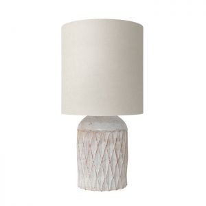 HK Living :: Lampa TERRACOTA Biała