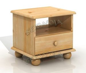 Komoda sosnowa Emil 1 na kulach
