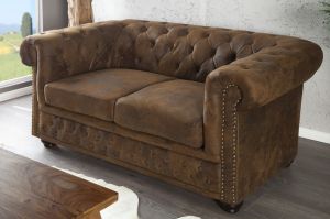 Sofa Chester vintage 2-osobowa - vintage 2-os.