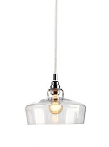 KASPA :: Lampa wisząca Longis III - biały przewód - biały przewód