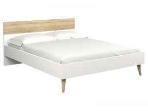 Łóżko Oslo 160x200 w stylu skandynawskim