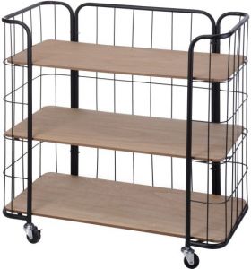 Półka na kółkach Black Rack 3