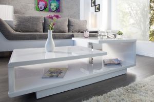 Stolik kawowy Conceito biały 100 cm