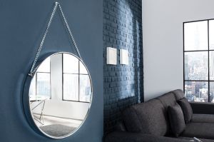 Lustro Ritratto 45 cm - srebrne
