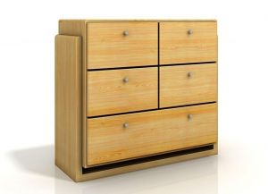 Komoda sosnowa Visby Angeli 5S