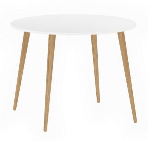 Okrągły stół Oslo 100x100 w stylu skandynawskim