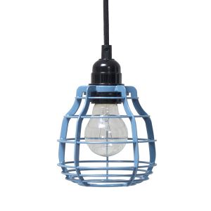 Hk Living :: Lampa LAB Niebieska z Włącznikiem - niebieska z włącznikiem