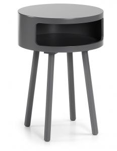 LaForma :: Stolik drewniany Bruk Ø40 cm