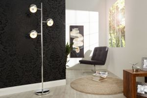 Lampa podłogowa Trident chrom