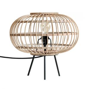 HK Living :: Lampa stołowa bambusowa