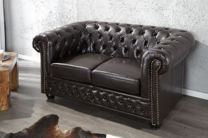 Sofa Chester dark coffee 2-osobowa - coffee 2-os.
