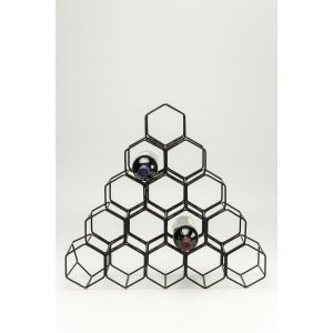 KARE Design :: Stojak na wino Black Hornet duży