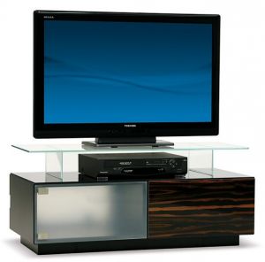 Fornirowany stolik RTV Swing S23/9