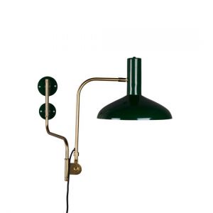 Dutchbone :: Lampa ścienna DEVI zielona