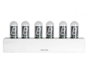 Karlsson :: Zegar Cathode biały