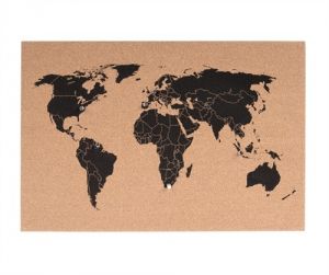 Present Time :: Tablica korkowa World Map
