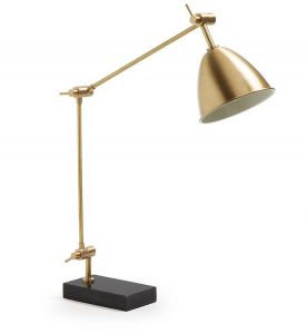 LaForma :: Lampa biurkowa BINDY Mosiężna