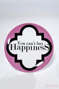 KARE Design :: Talerz Happiness - różowy || Kare design :: Talerz Happiness