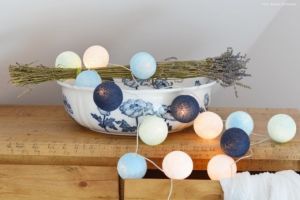 Cotton Ball Lights : Big blue 35 kul - 35 kul