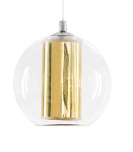 KASPA :: Lampa wisząca Merida L złota