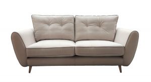 Sofa Amelia 3-osobowa beżowa