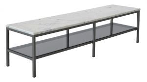 RGE :: Szafka RTV Ascot marmurowy blat
