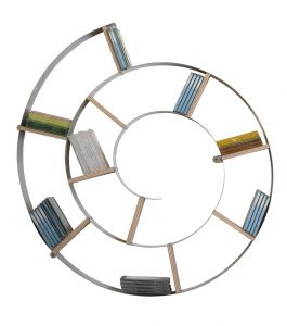 KARE Design :: Regał Snail srebrny