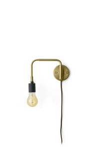 MENU :: Lampa ścienna Warren mosiężna 36 cm - mosiężny