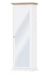 Szafa Paris 7535649 biały - dąb sonoma