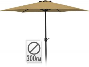 Parasol ogrodowy brązowy - wzór 2