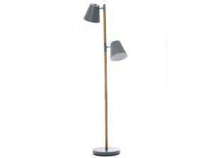 Leitmotiv :: Lampa Podłogowa Rubi Grey