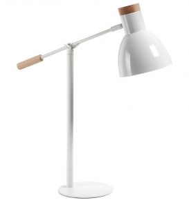 LaForma :: Lampa biurkowa SCARLETT Biała