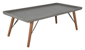 RGE :: Stolik kawowy Isac 120 x 60 cm szary