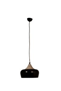 Dutchbone :: Lampa wisząca COCO GLOSSY Czarna