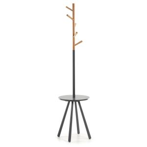 LaForma :: Stolik/ Wieszak BREN szary, naturalny