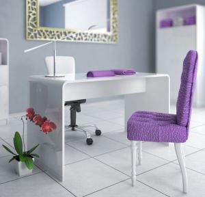 Biurko Manicure White&White do gabinetów kosmetycznych