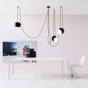 Flos :: Lampa Wisząca Aim - komplet 3 lamp czarne